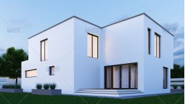 Proiect casa parter + etaj (187 mp) - Herra